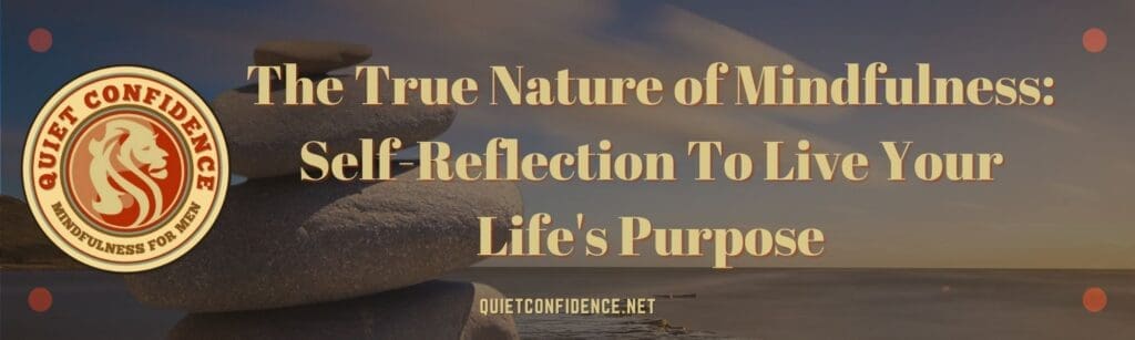 The True Nature of Mindfulness: Self-Reflection To Live Your Life's Purpose